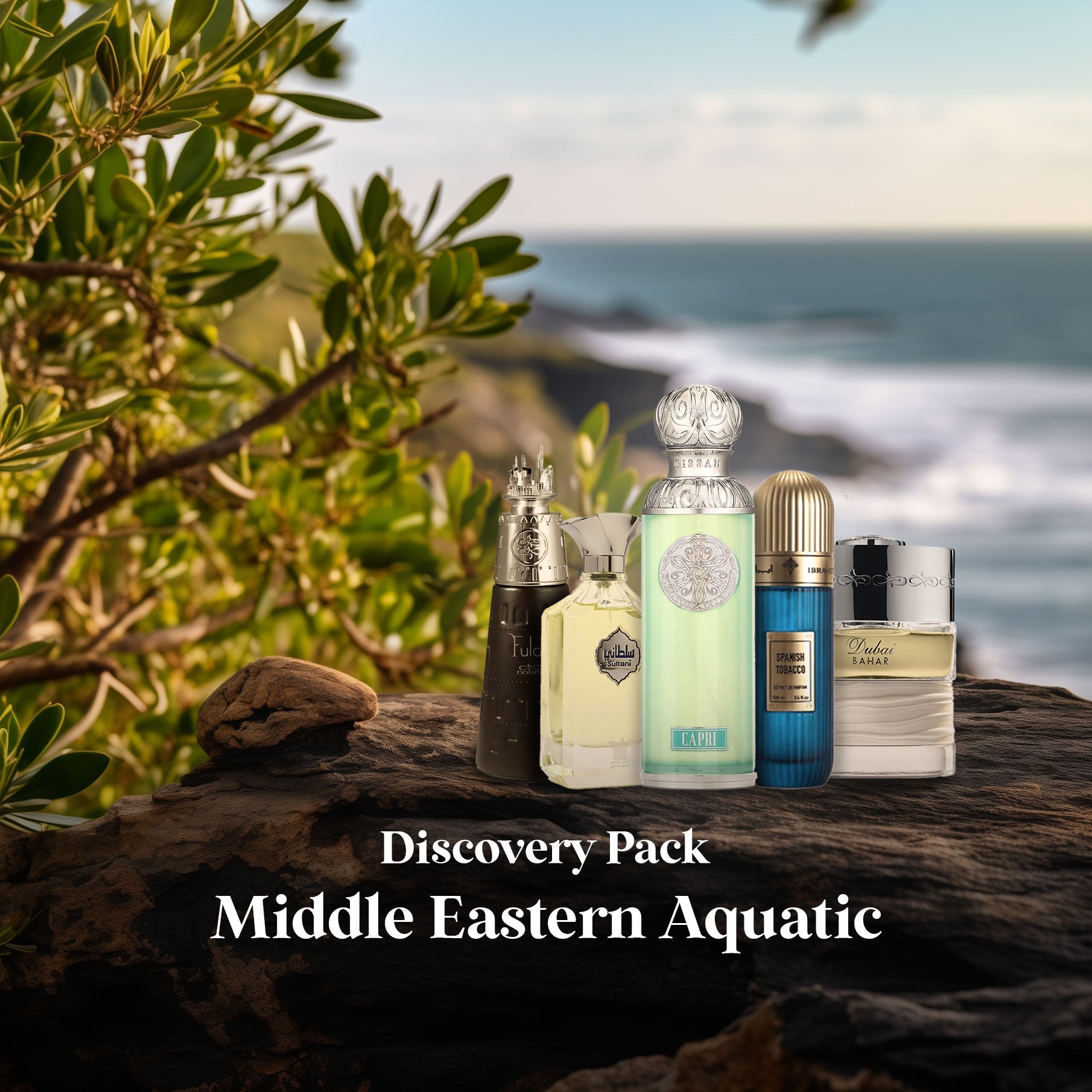 Fresh Aquatic Fragrances Discovery Bundle RareScents Niche Middle